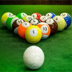 Billiard Foot : Original and Polyvalent Animation for All Events