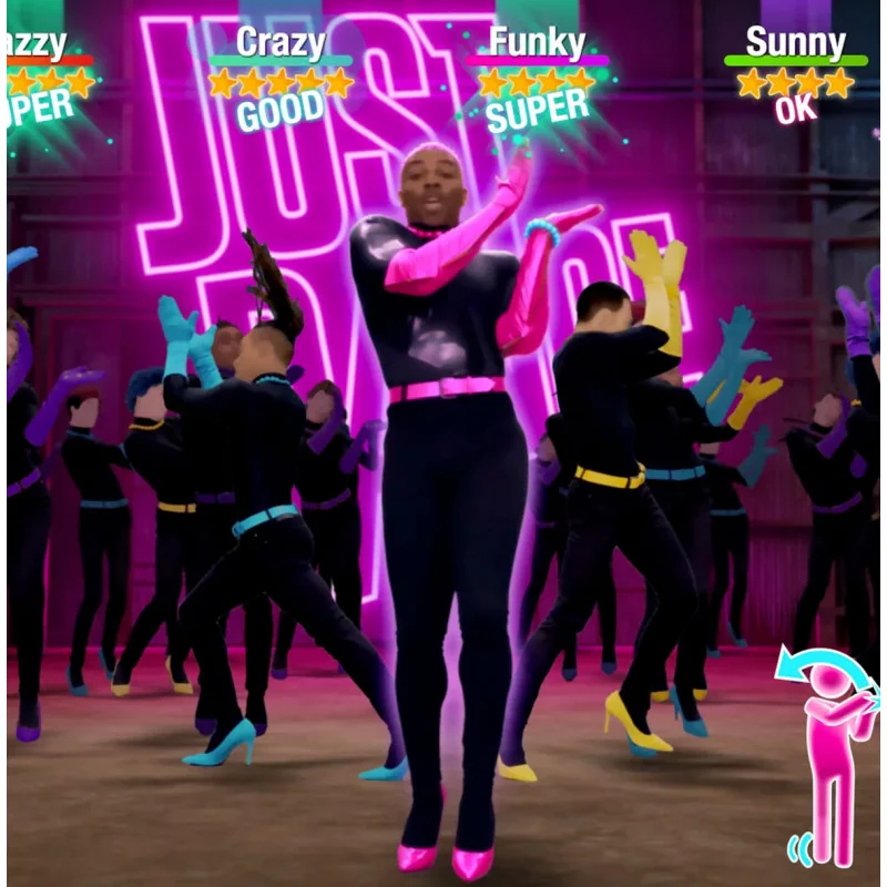 Just Dance: Lustige Animation für alle deine Events, riesige Leinwand