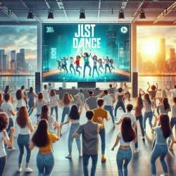 Just Dance: Lustige Animation für alle deine Events, riesige Leinwand