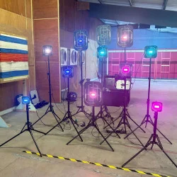 Zona de tiro : Soporte de tiro conectado para competiciones y eventos divertidos