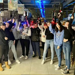 Soirée Lasergame en magasin - Animation entreprise avec Volt Events