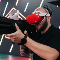 VR Lasertag : Animation Réalité Virtuelle Mobile pour Vos Événements