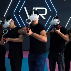 VR Lasertag : Animazione virtuale mobile per i tuoi eventi