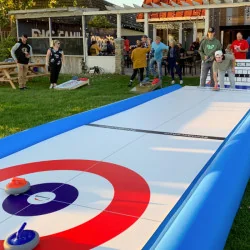 Inflatable Curling Mobile |The ideal entertainment for your events