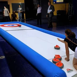 Inflatable Curling Mobile |The ideal entertainment for your events