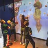 Mur interactif, animation ludique innovante sportive, jeu projection