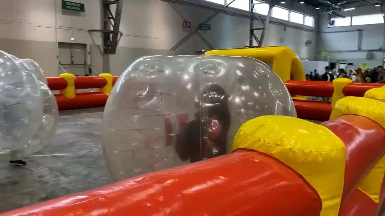 Animation Bubble Foot à la Japan Expo Sud de Marseille 😍😁