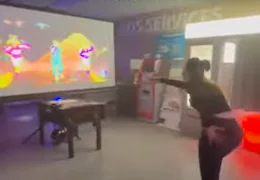 Super soirée lasergame et danse pour les collaborateur